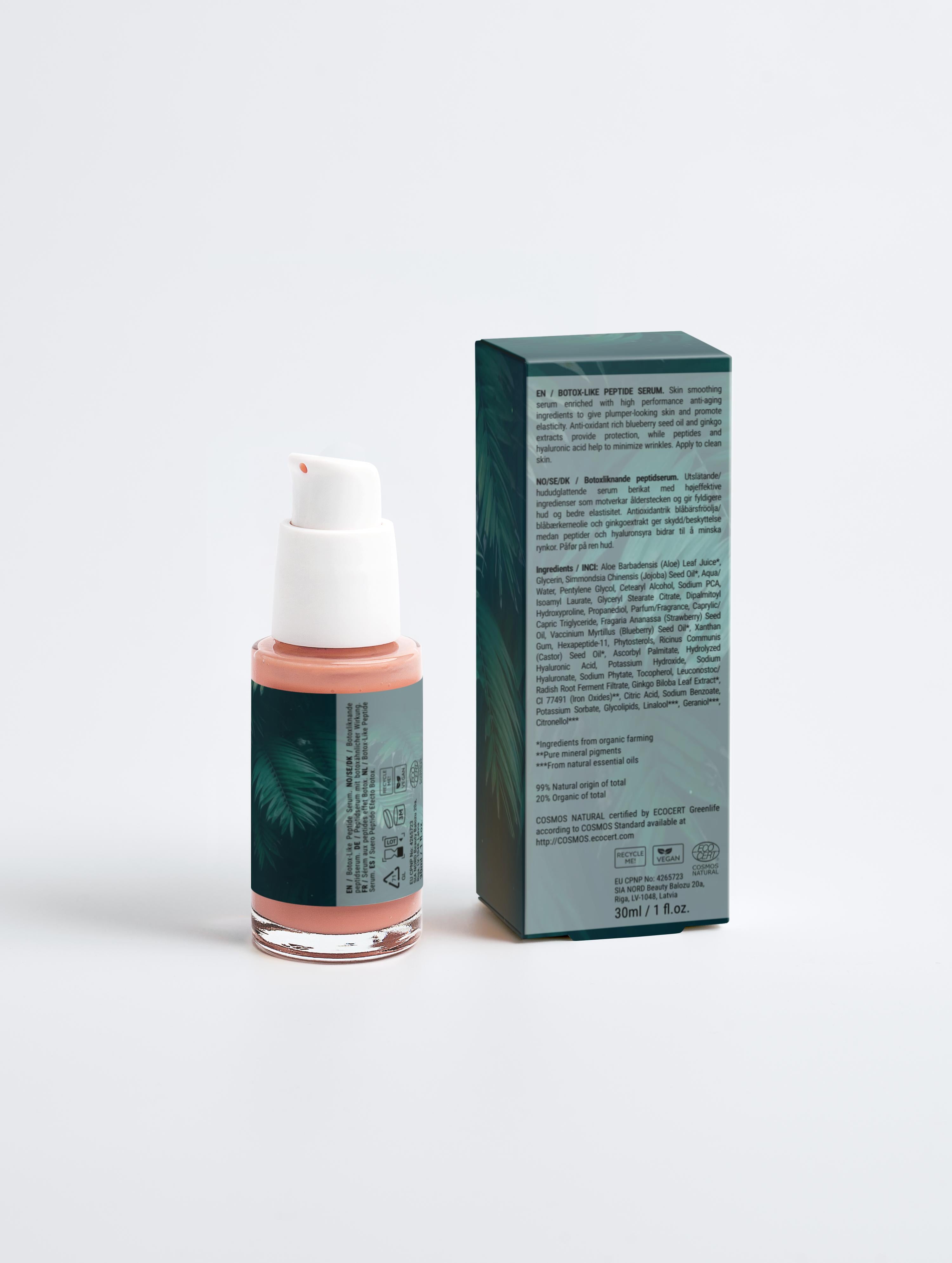 Botox-Like Peptide Serum